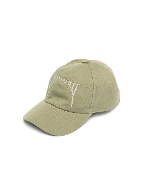 Rick Owens DRKSHDW embroidered logo cap