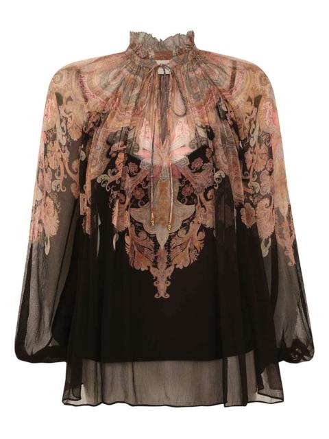 Zimmermann ILLUSTRATION BILLOW BLOUSE