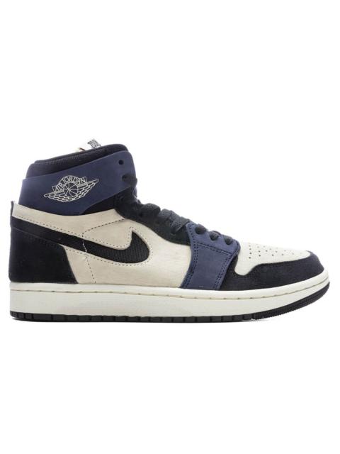 Jordan AIR JORDAN 1 ZOOM CMFT WOMEN'S - MUSLIN/BLACK/BLACKENED BLUE