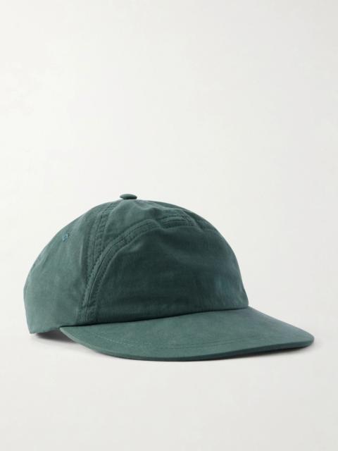 The Row Wald Cotton-Blend Baseball Cap Green