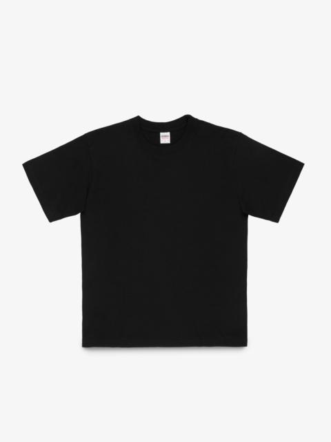 Iron Heart IHT-3000-BLK 7.5OZ LOOPWHEEL CREW NECK T-SHIRT - BLACK
