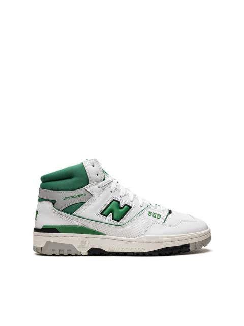 650 "White/Green" sneakers