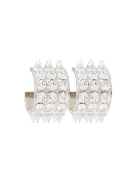 Amina Muaddi Karma crystal-embellished earrings