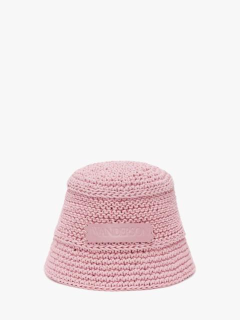 JW Anderson KNITTED BUCKET HAT