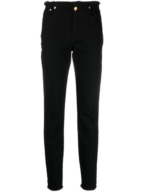 TOM FORD Comfort frayed-hem skinny jeans