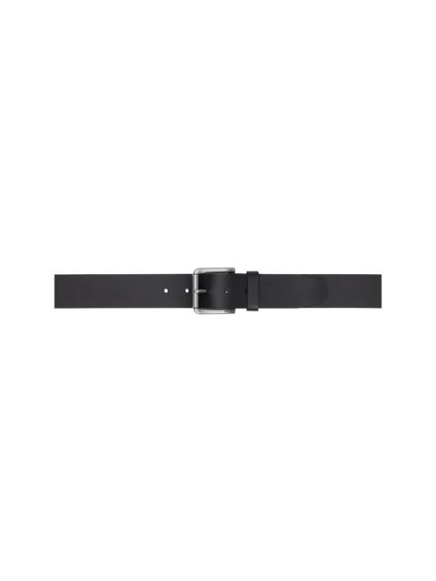 BOSS Black Logo Engraved Buckle Belt