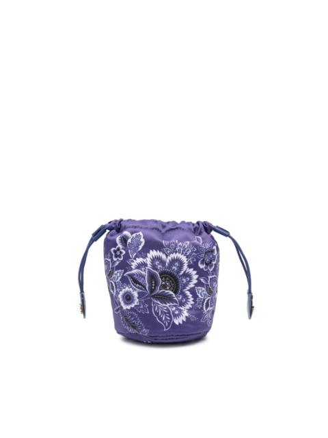 Etro floral-print bucket bag