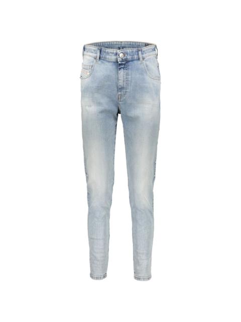 Diesel light wash skinny jeans