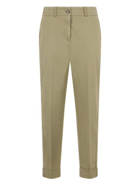 PESERICO turn-up hem trousers