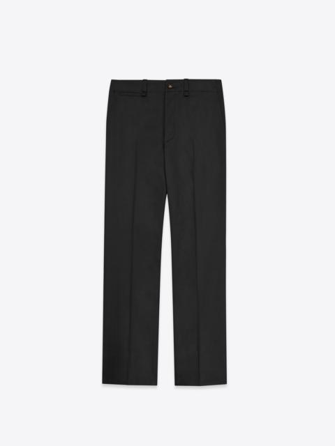 pants in cotton drill