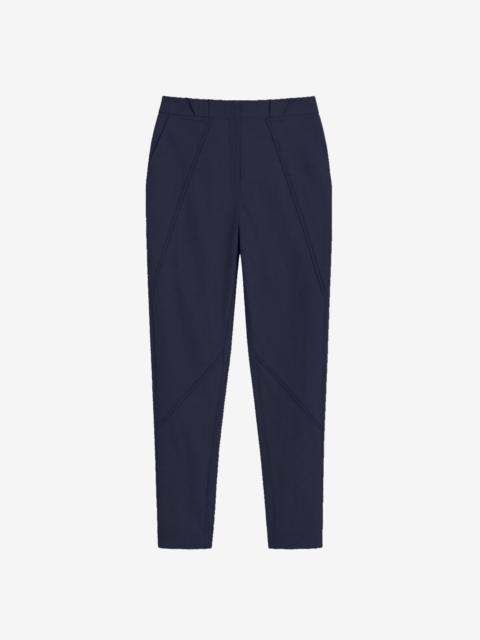 The Frankie Shop Dune Panelled Pants - Navy