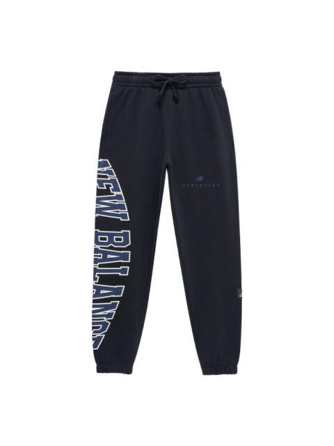 New Balance New Balance Unissentials Warped Classics French Terry Sweatpant 'Black' UP31550-BK