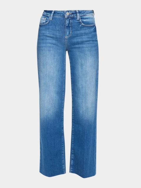 L'AGENCE Scottie High-Rise Wide-Leg Jeans