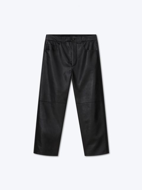 Nanushka NOR - Regenerated leather pants - Black