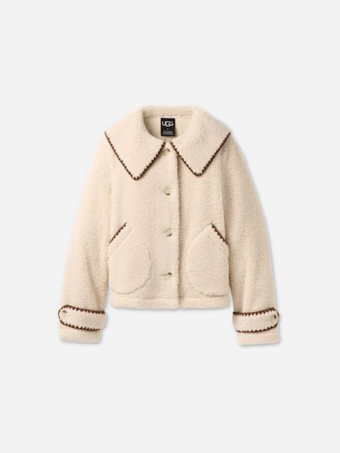 UGG ® Women's Nikia Collared Jacket in Cream