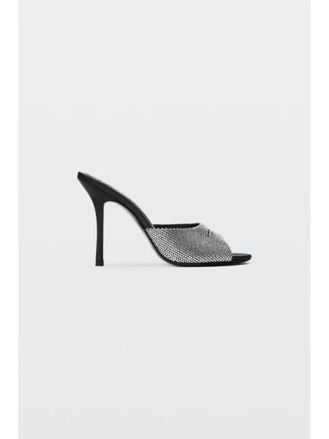 Alexander Wang cher 105mm crystal hotfix mule