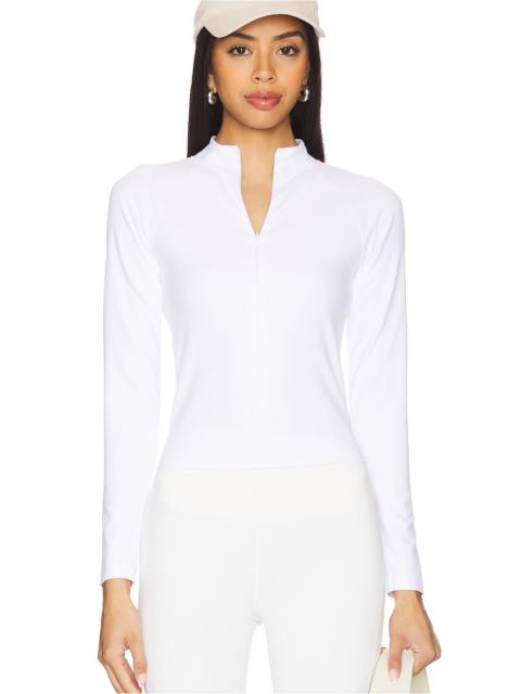 Year of Ours Studio Pull Over Zip Up Jacket