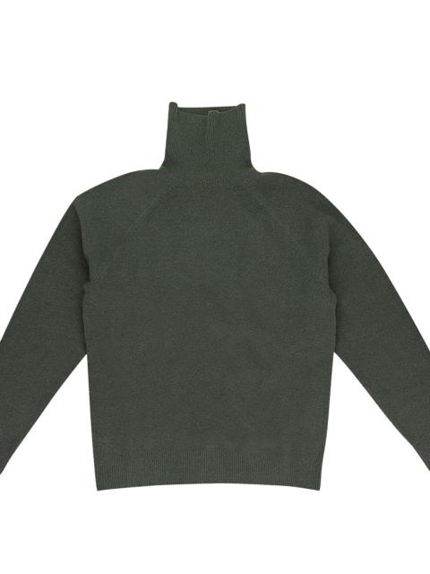 AIMÉ LEON DORE BOILED WOOL TURTLENECK SWEATER "Green" ALD MTPS 0087
