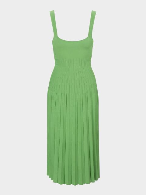 STAUD Ellison Midi Dress
