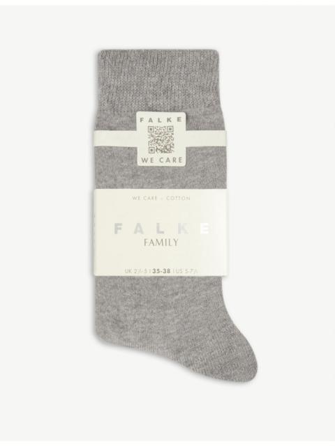 FALKE Family cotton-blend socks