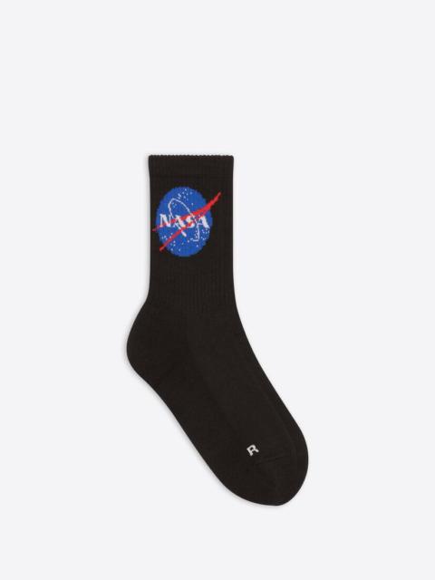 Space Socks  in Black