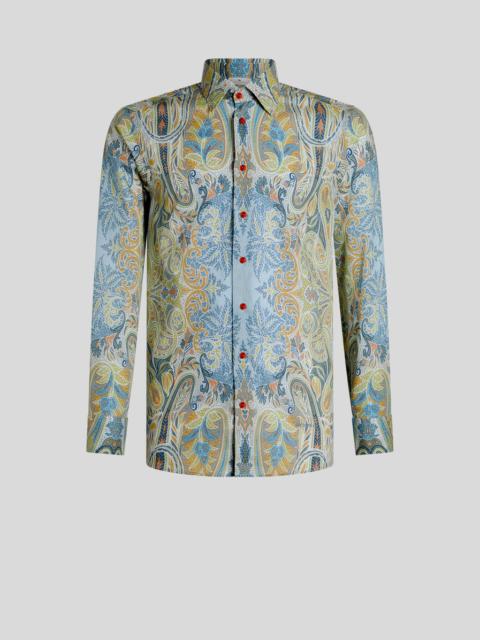 COTTON SHIRT WITH PAISELY PRINT