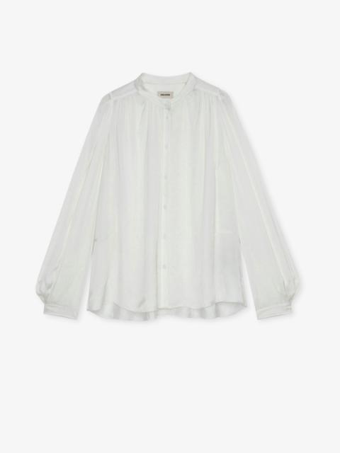 Zadig & Voltaire Tchin Satin Blouse