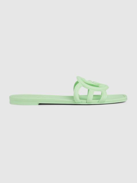 GUCCI Women's Interlocking G slide sandal