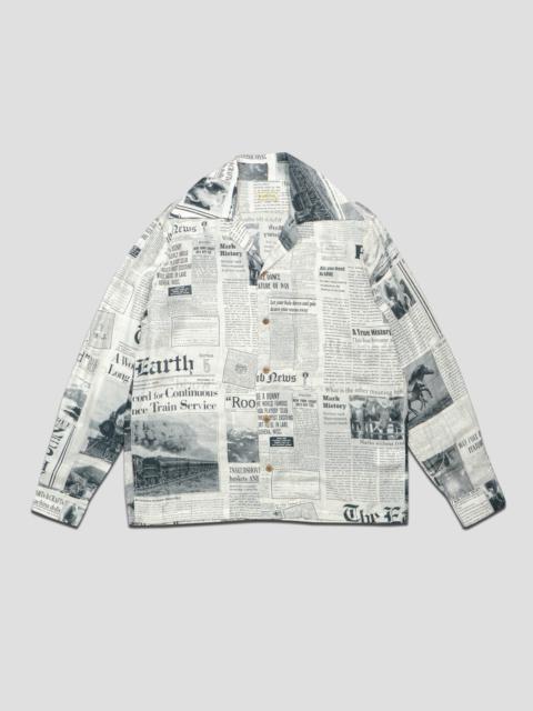 Kapital SILK/RAYON GYPSY NEWSPAPER L/S SHIRTS