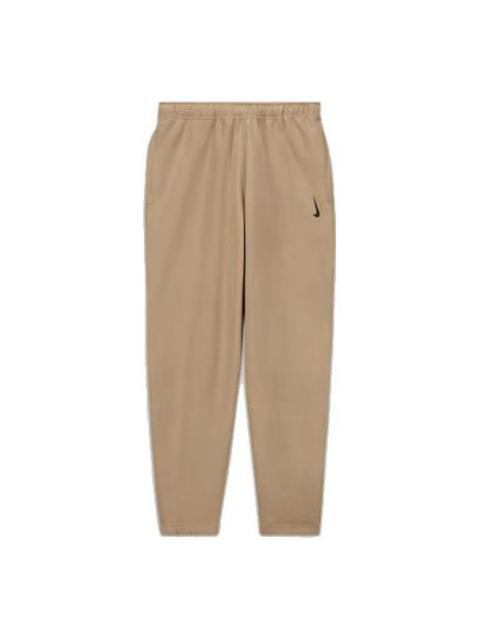 Nike Nike x Billie Eilish Crossover Solid Color Sports Long Pants Asia Edition Couple Style Brown DQ7753-