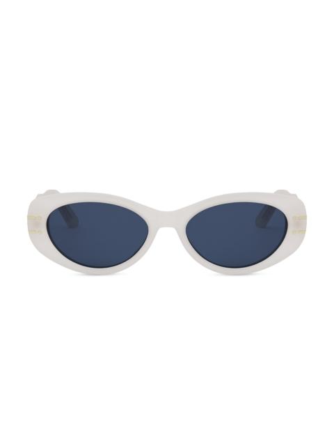 Dior Women's DiorSignature B8U 53MM Butterfly Sunglasses - Blue Ivory