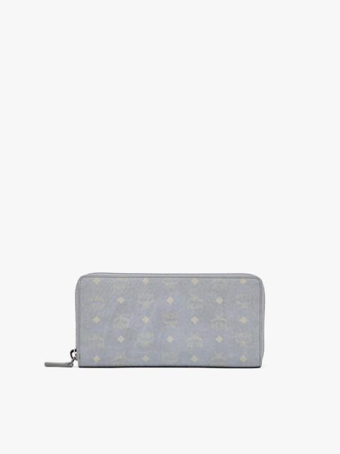 MCM Zip Around Wallet in Visetos Original