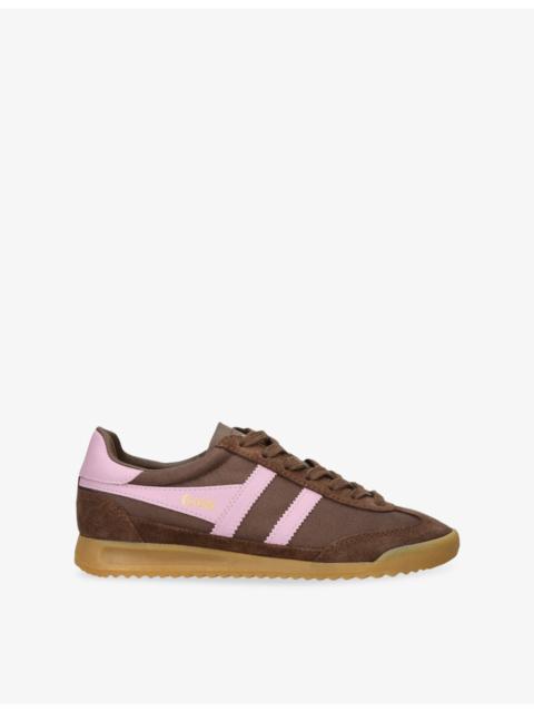 Gola Tornado Woven and Suede Trainers