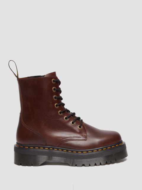 Dr. Martens Jadon Boot Pull Up Leather Platforms