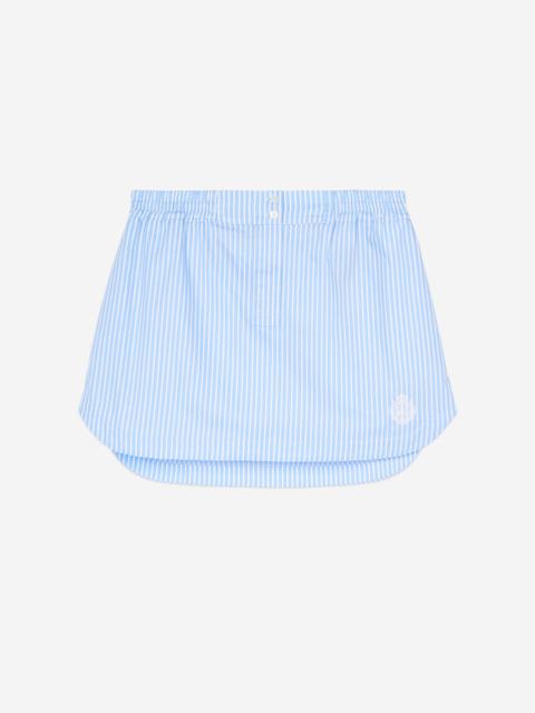 The Kooples SHORT STRIPED SKIRT