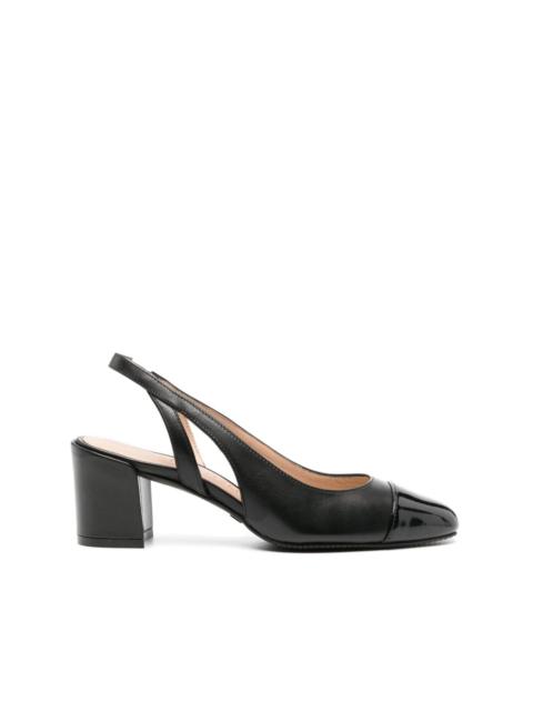 Stuart Weitzman Sleek 50mm leather pumps