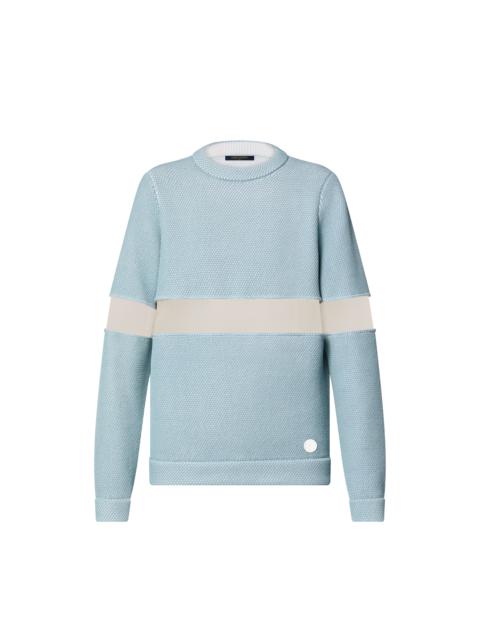 Louis Vuitton Tulle Insert Knit Pullover