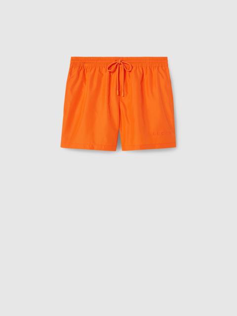 GUCCI Technical poplin swim short