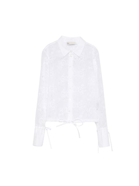 TORY BURCH Eyelet cotton blouse
