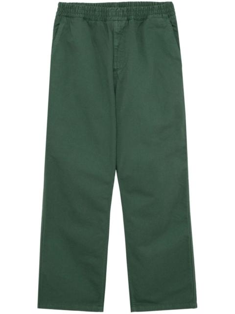Carhartt elasticated-waist cotton trousers