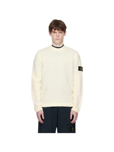 Stone Island Off-White 5100056 Fancy Yarn Sweater
