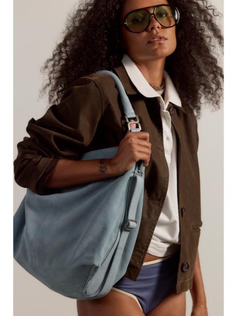 FREE PEOPLE Suzie Suede Slouch Tote