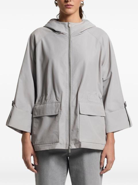 PESERICO hooded parka coat