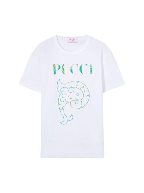 PUCCI logo-print cotton T-shirt