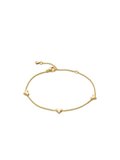 MONICA VINADER heart chain bracelet