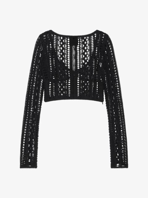 Givenchy SWEATER IN CROCHET