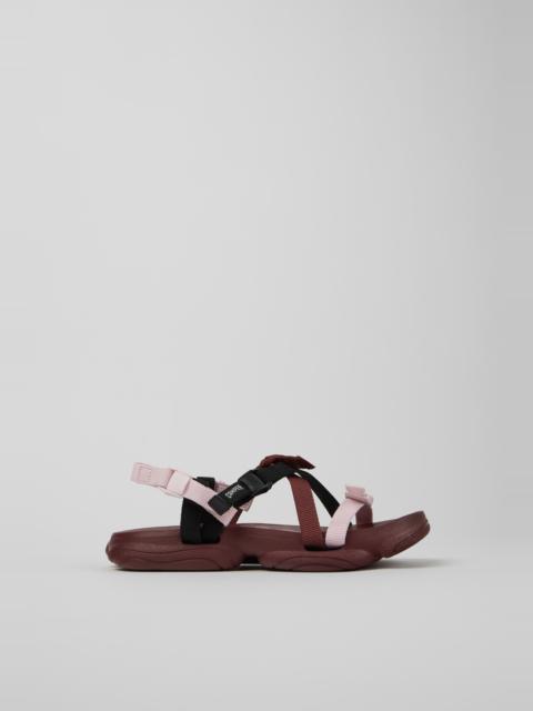 CAMPER Karst Sandal Multicolor Textile Sandals for Women.