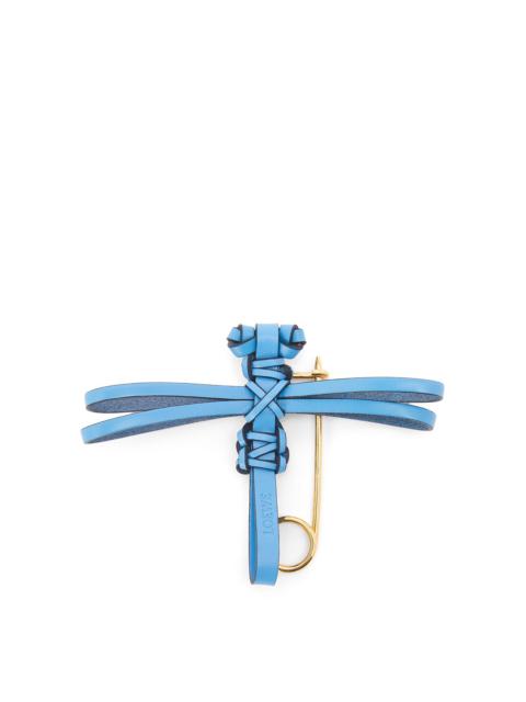 Loewe Dragonfly pin charm in calfskin