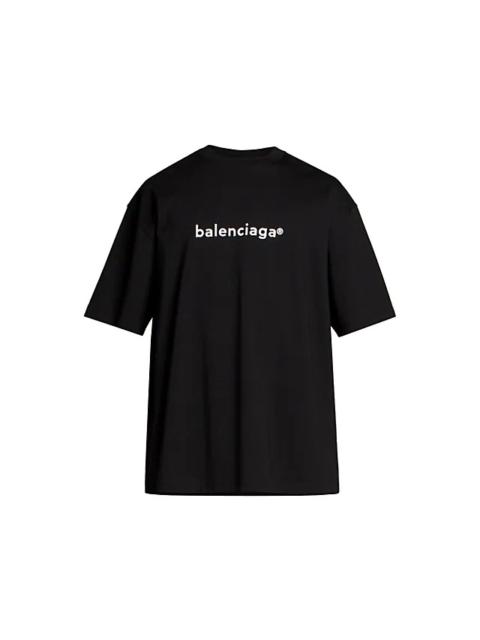 BALENCIAGA Black Copyright Logo T-Shirt