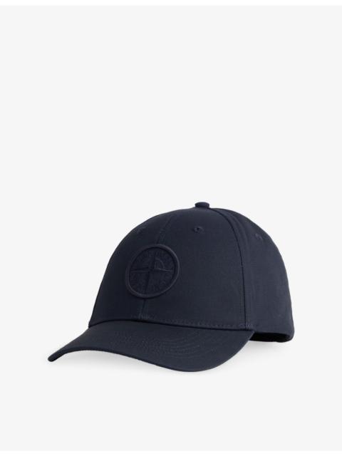 Stone Island Brand-Embroidered Cotton Baseball Cap